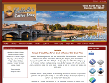 Tablet Screenshot of cabbellascoffeeshop.com